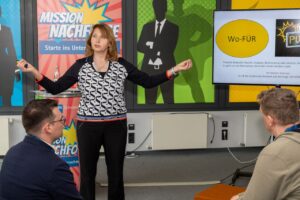 Elisabeth Schmids Vortrag Mission-Nachfolge auf der Future Week